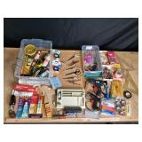 Electromatic Rotary Tool, Dymo Label Maker, 3M Adh