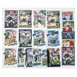 Dan Marino, Barry Sanders, Brett Favre card