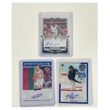 Sports Autograph Trading Card Lot