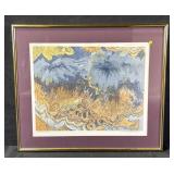 "Crazy Lace Agate" Marilyn Price Framed Artwork