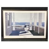 "Striped Hammock" Framed print Zhen-Huan Lu