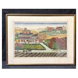 K Jacobsen framed Print "Mr. Coleï¿½s Granary"
