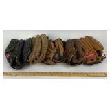 Rawlings, Wilson Baseball Gloves