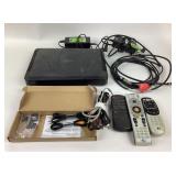 DirecTV Receiver With Remotes, Cables