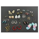 Fashion Designer Earring Collection W/ Organizer