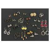 Fashion Designer Earring Collection W/ Organizer