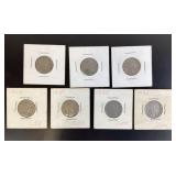 Buffalo Nickles: 1925, 1927, 1935, no date