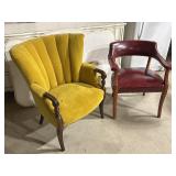 2 chairs: Shellback, captains chair