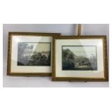 Fritz Melbye Framed Tropical Landscape Prints