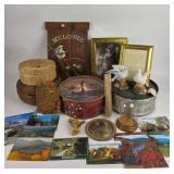 Wicker Baskets, Decor, Craft Supplies, Postcards