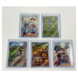 5 Pokemon full art cards