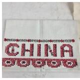 Embroidery Panels, Yarn, Wooden Box