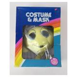 Glowworm mask with costume in box