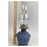 Kaadan Limited Blue Glass Oil Lamp