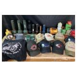 Outdoor Yard Stake, Hustler Hoodie & Flashlights: