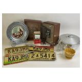 1969, 84, 87,& 97 Indiana License Plates,