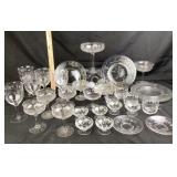 Etched Grape Glassware