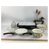 George Foreman Grill, Summer Garden Cookware, Pyre
