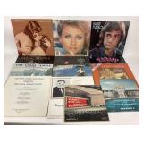 Vinyl Records Including Elvis, Dolly Parton, John