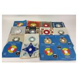 Ampex, Columbia, Dot, Capitol 45 RPM Records