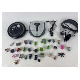 2 CD Discman & Headphones & 30 Minecraft Mini