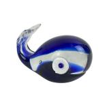 Whale Art Glass Paperweight