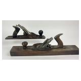 2 large woodworking hand planes