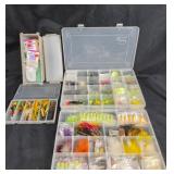 Plano Fishing Tackle Boxes With Hooks, Lures, Must