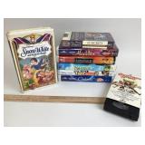 Disney VHS:  Aladdin, Toy Story 2, Cinderella