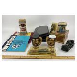 Mitchell Manuals, CDs, Gerber Tin, Cigar Box +