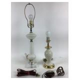 Lenox Table Lamp, Italian Marble Base Lamp