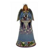 Jim Shore Angel Figurine With Globe