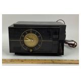 Sonora Bakelite Mid Century Clock Radio