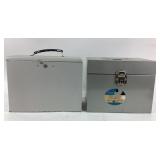 Porta-File Metal Document Storage Boxes
