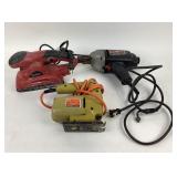 Black & Decker Jig Saw, Craftsman Drill, Tool Shop