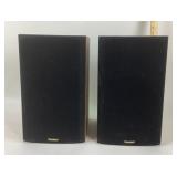 Paradigm Bookshelf Speakers With Wood Finish