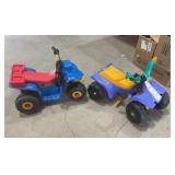 2 Childs ride-on 6-volt Quad Bikes