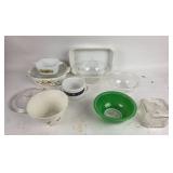 Corning Ware, Pyrex, Carlton Ware Bowls