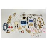 Costume Jewelry: Avon May Birthstone set, Hoop