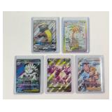 5 Pokemon full art cards