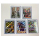 5 Pokemon full art cards