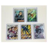 5 Pokemon full art cards