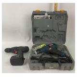 Ryobi Electric Drill, Black & Decker 12V Drill