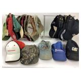 Baseball Caps With Firestone, CAT, Michelin, Wisco