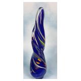 Art Glass sculpture Signed Bob Gent 2005
