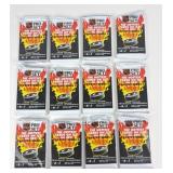 12 sealed hockey packs