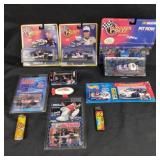NASCAR Die-Cast Cars, Bic Lighters, Hot Wheels Mem