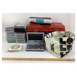 Summit City Calender, Audiovox DVD Player, Stack-O