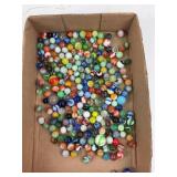 Glass Marbles with UV Reactive Pieces