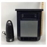 Mainstays Infrared Quartz Heater, Chillout Fan Fan